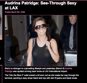 Audrina Patride GG 3-9-09